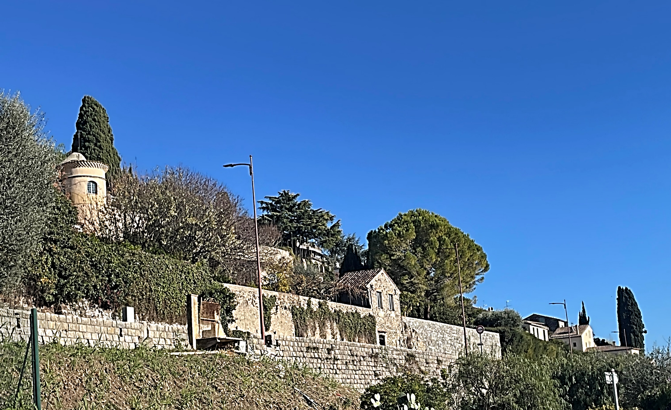 Enfouissement route de la Mer